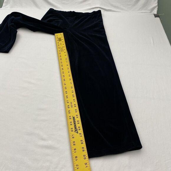 Lauren Ralph Lauren Velour Track Suit Set Womens Small Black Zip Jacket Pants - Picture 10 of 13